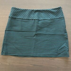 Originality Skirt Womens Medium Black and Blue